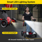 L10 Manual Adjustment Electric Wheelchair