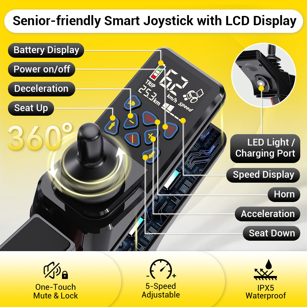 L10 Manual Adjustment Electric Wheelchair