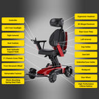 L10 Manual Adjustment Electric Wheelchair