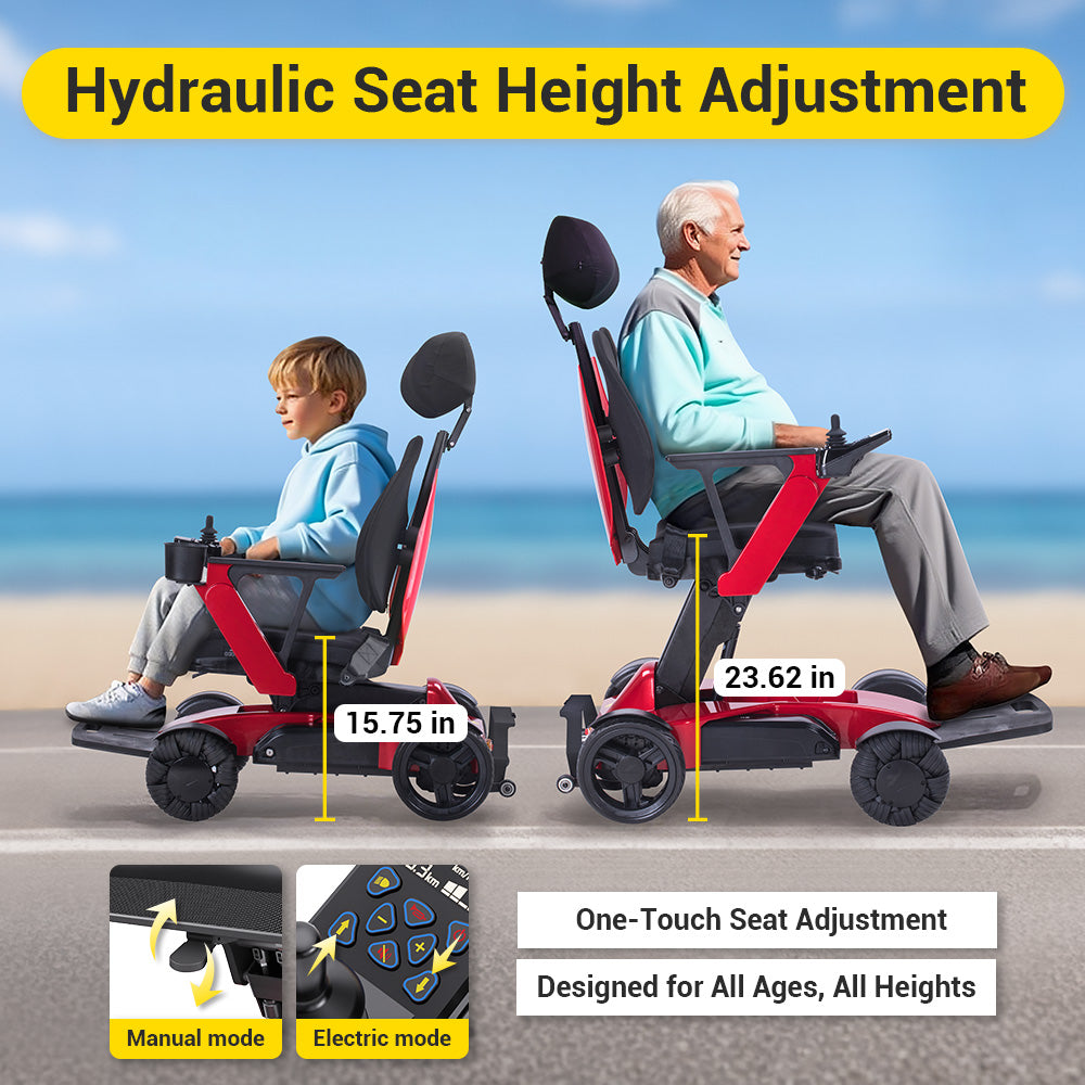 L10 Manual Adjustment Electric Wheelchair