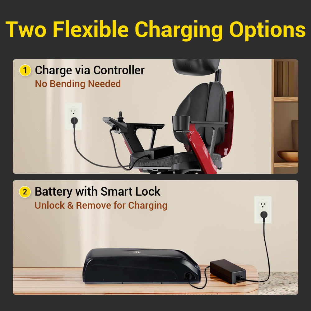 L10 Manual Adjustment Electric Wheelchair