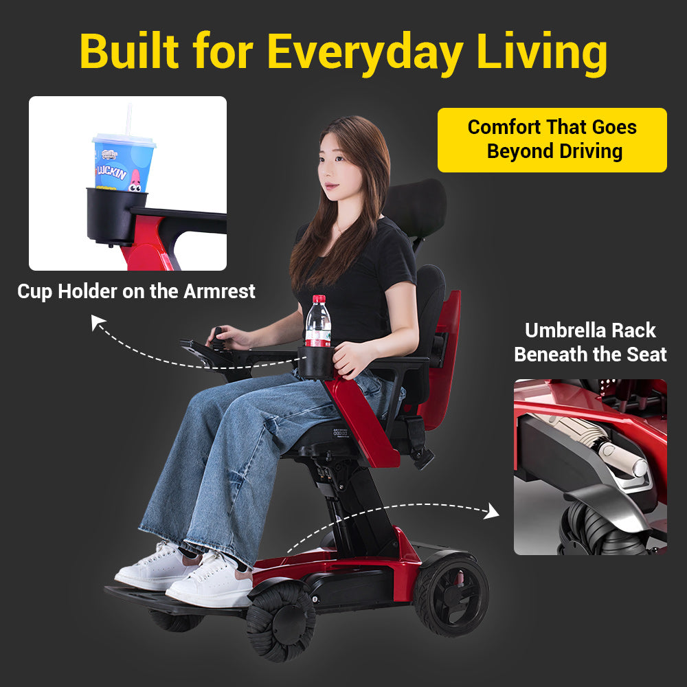 L10 Manual Adjustment Electric Wheelchair